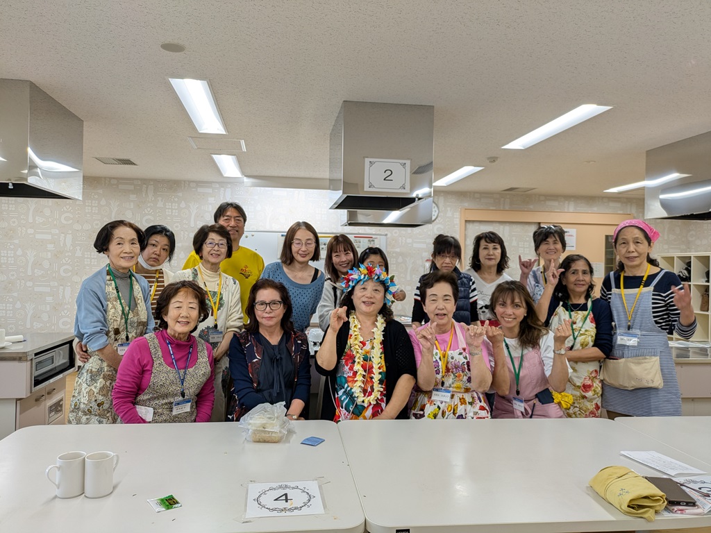 みんなで「アロハ！」