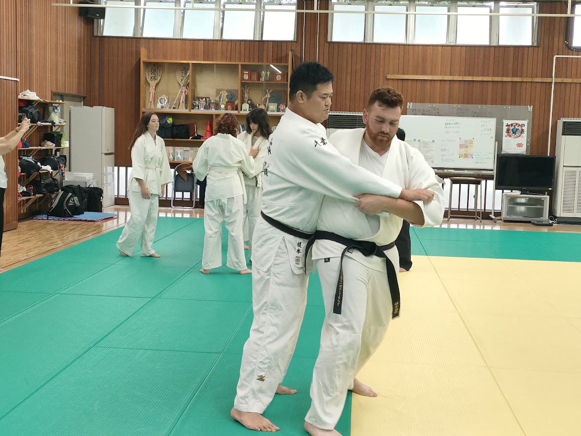 市立柏高校訪問 柔道体験