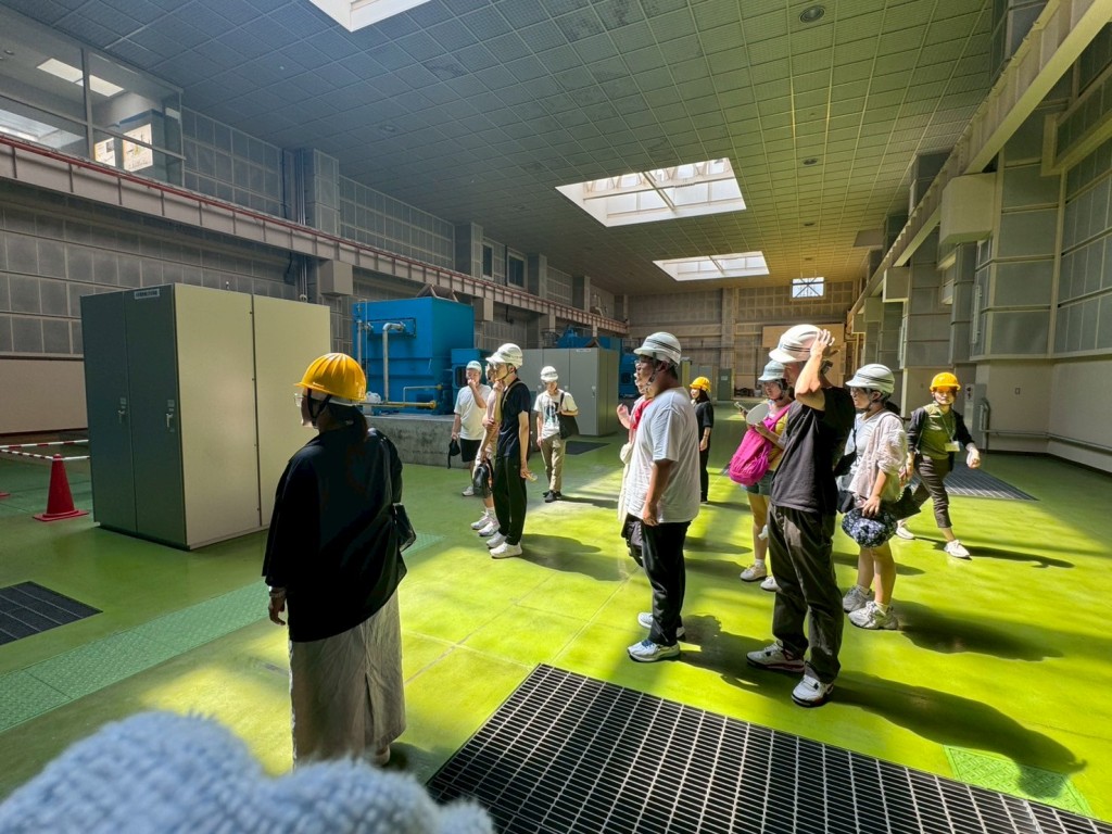 北千葉導水ビジターセンター・視察