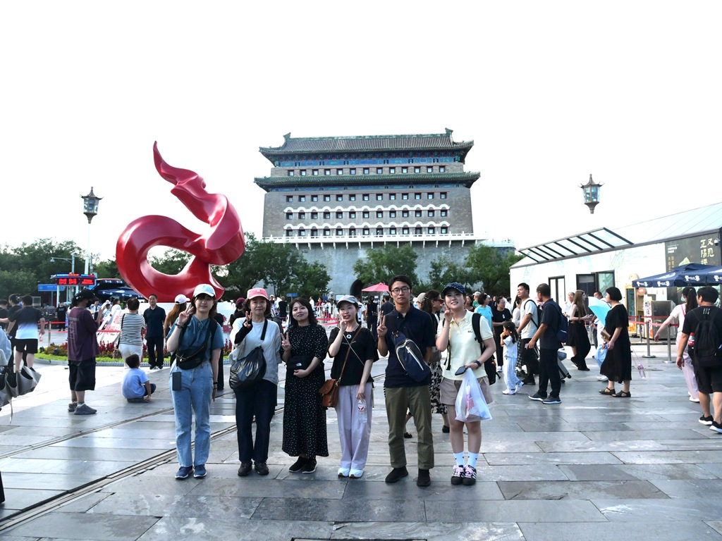 8月25日 天安門広場から延びる大通り「前門大街」散策